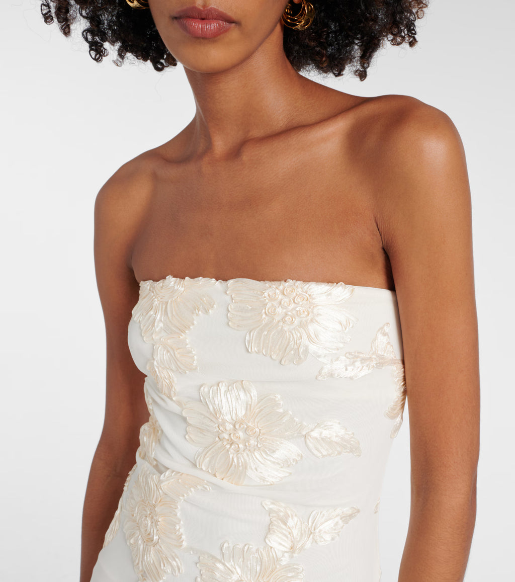 Nadia Floral Embroidered Bridal Gown