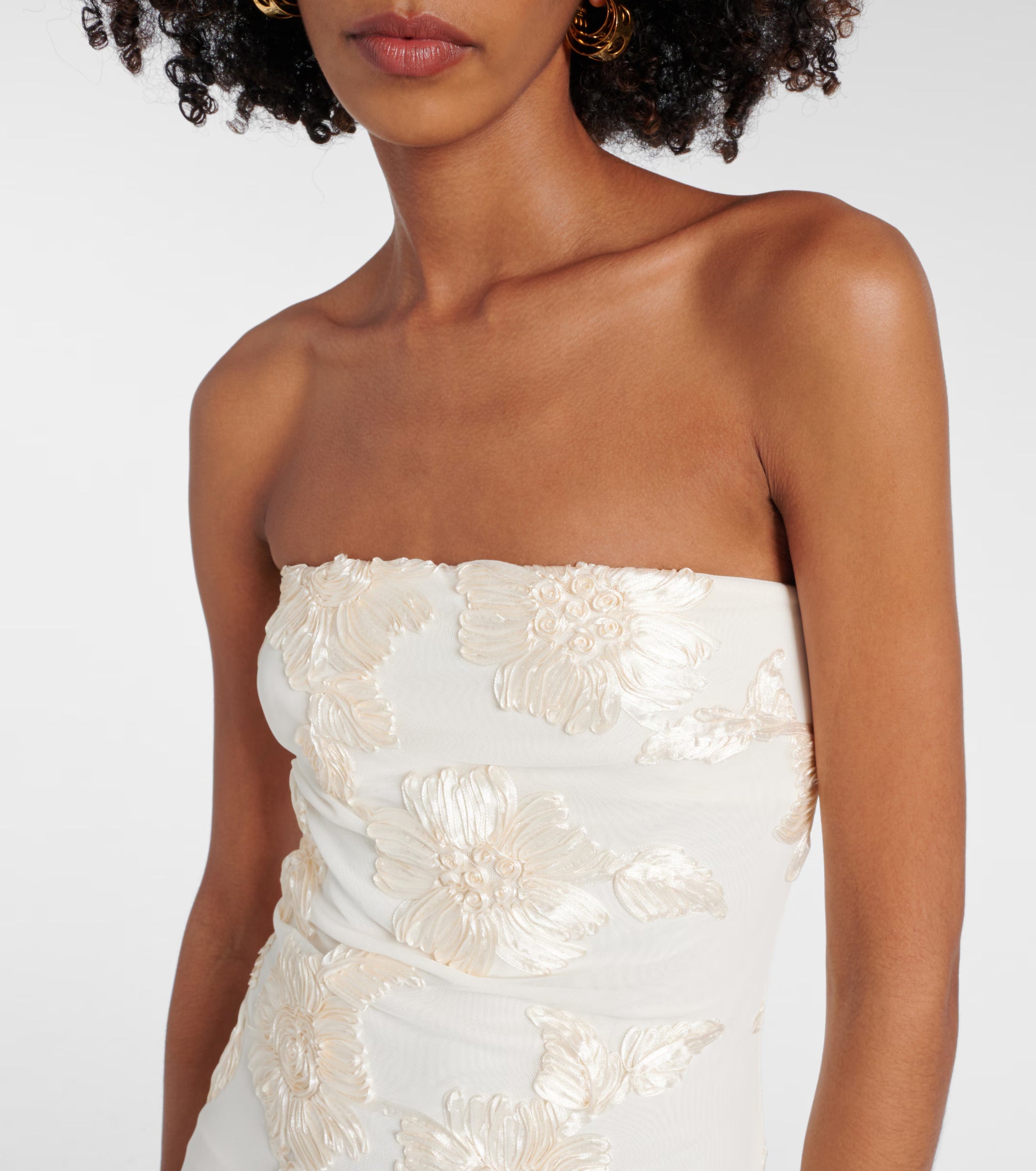 Nadia Floral Embroidered Bridal Gown
