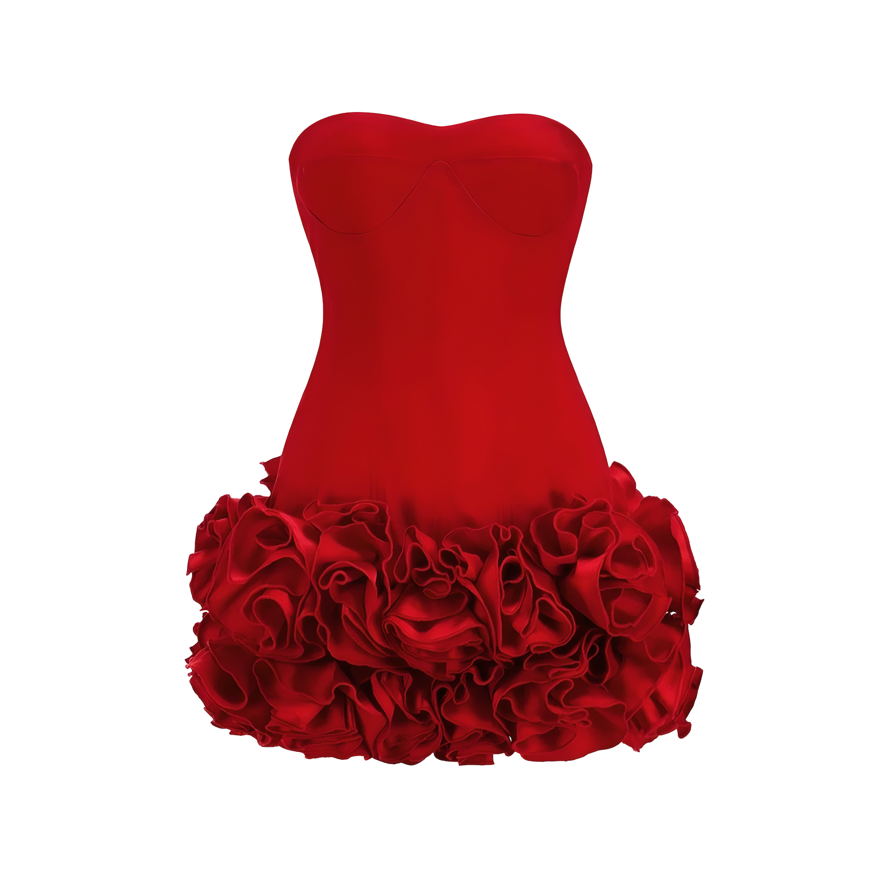ROSA DRESS RED