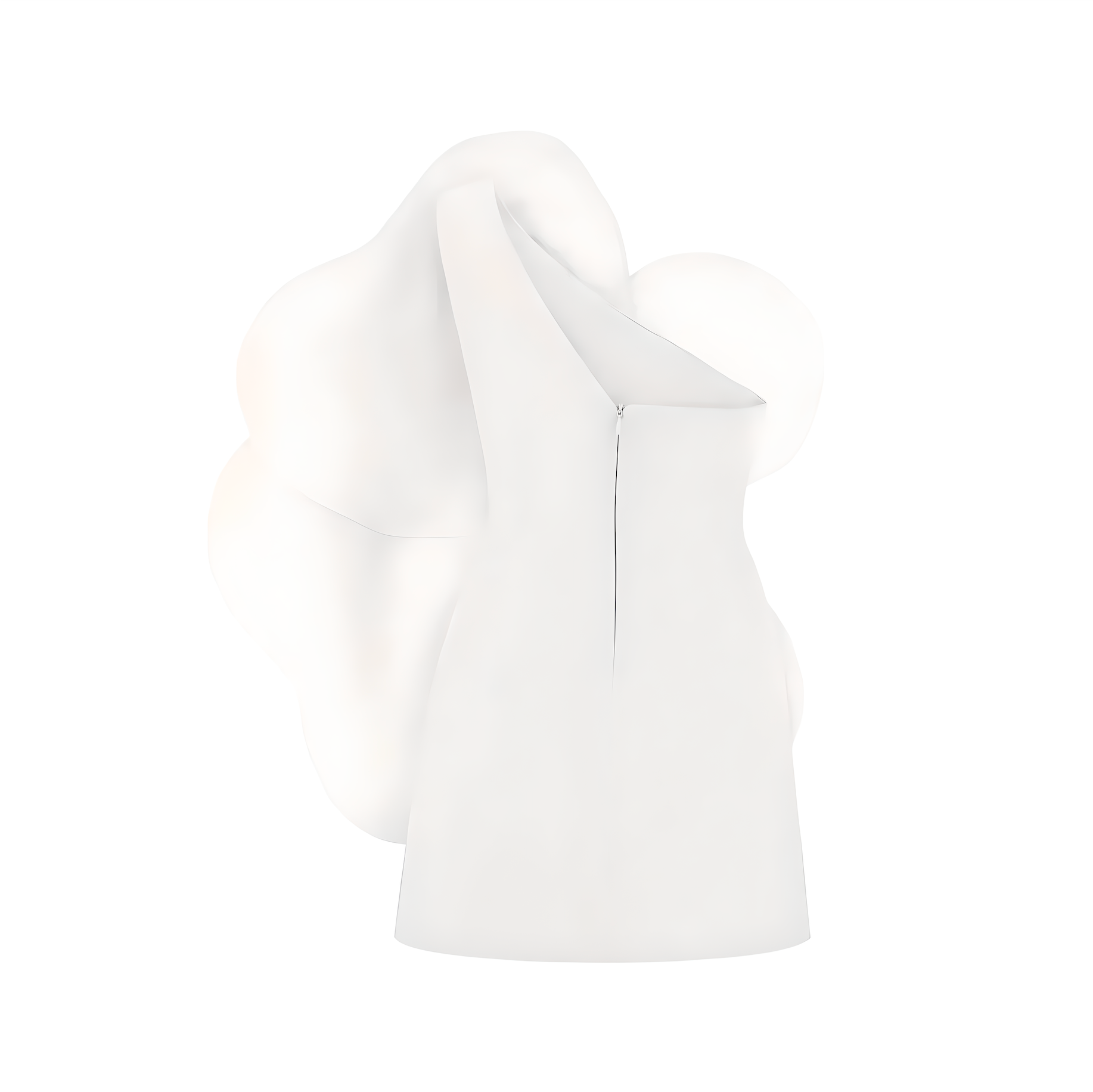 Solar Sonata Dress Ivory White