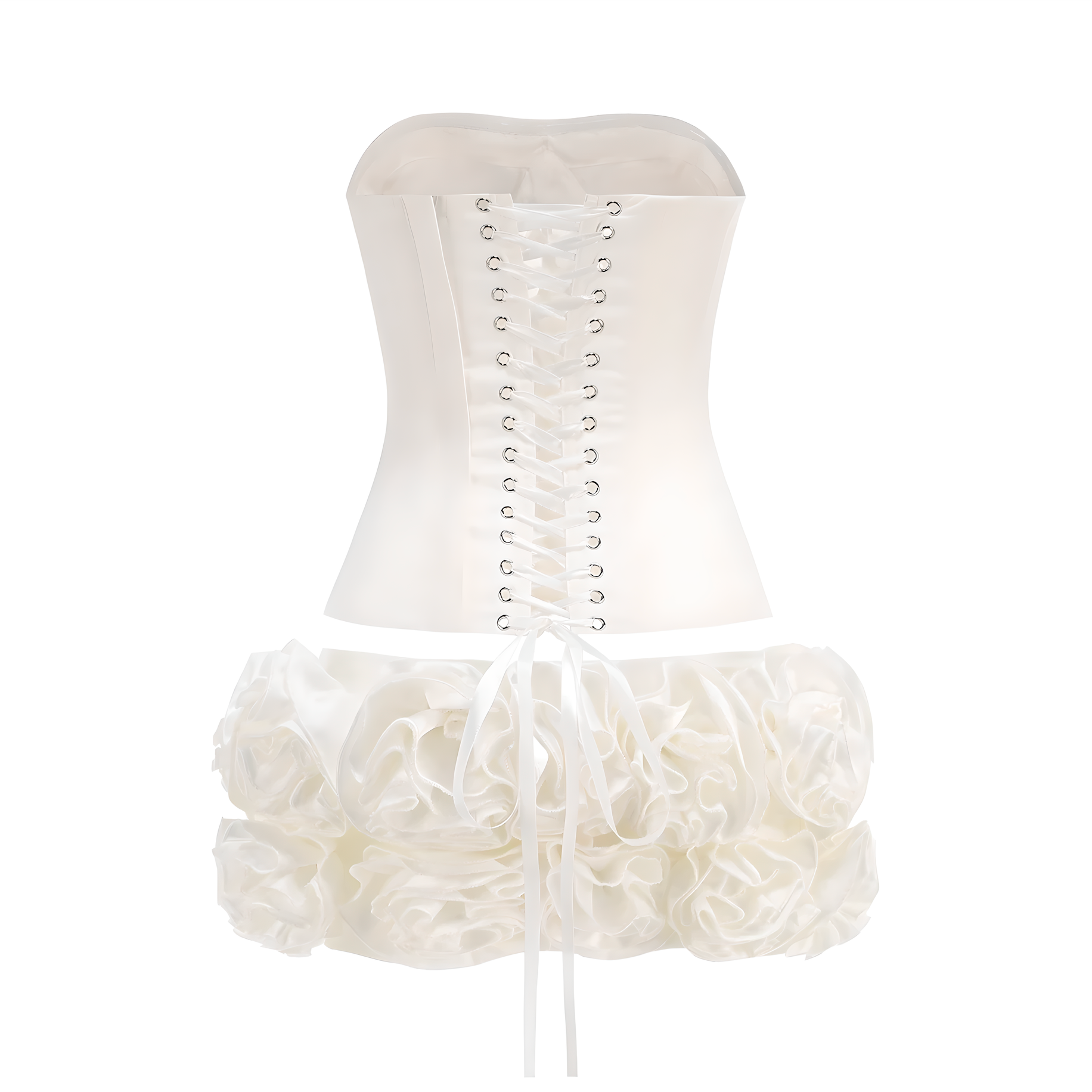 White Rosa Two Piece Set