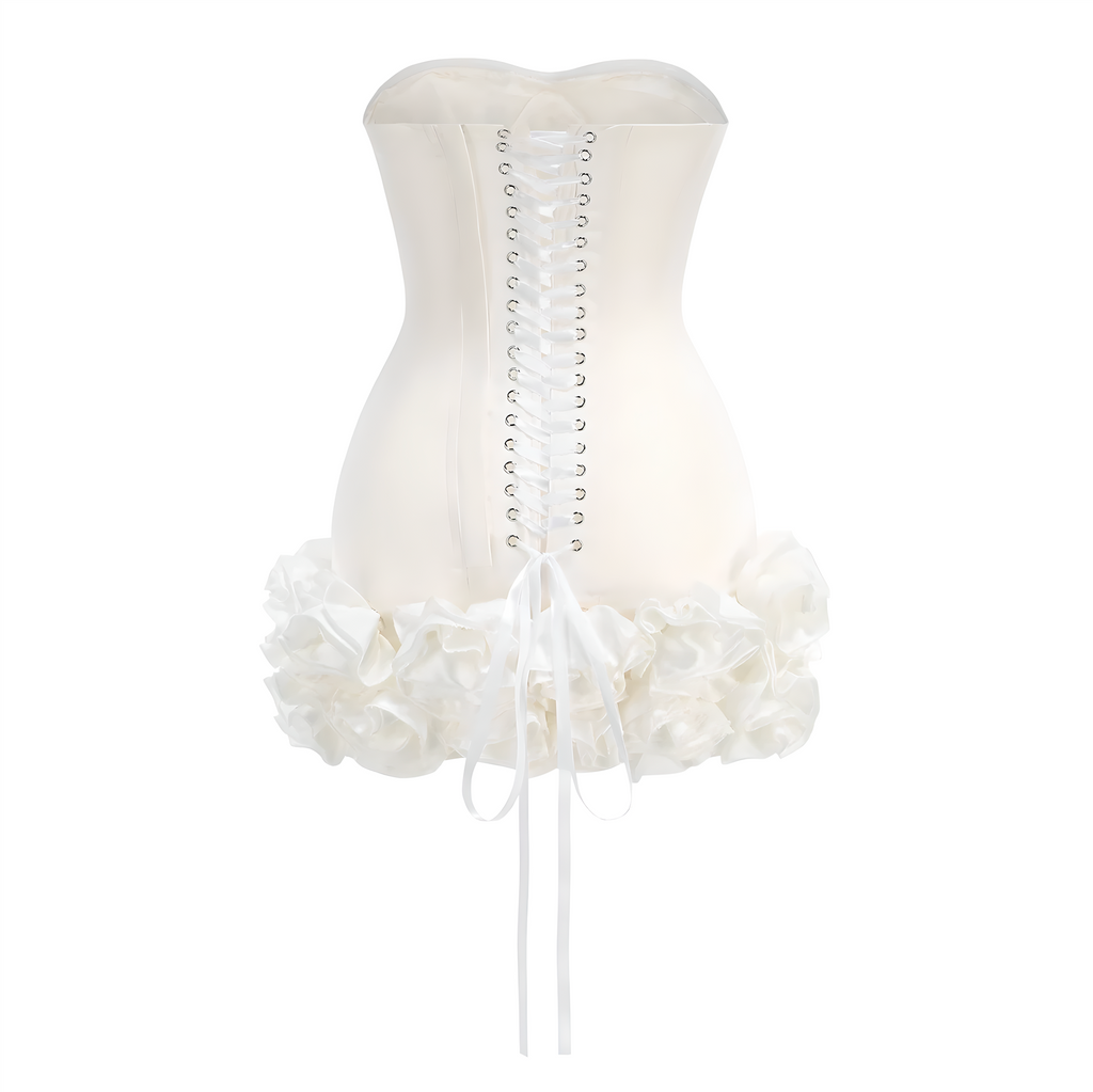 White Rosa Dress