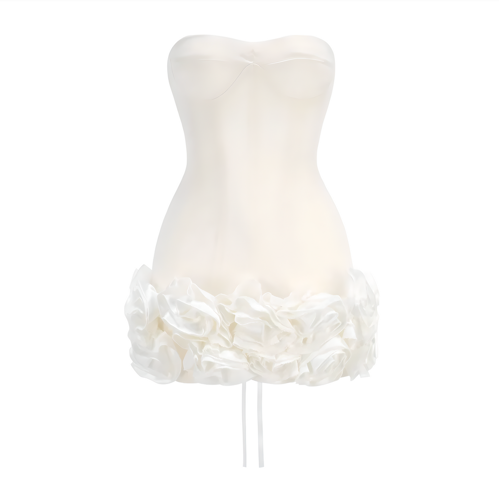 White Rosa Dress