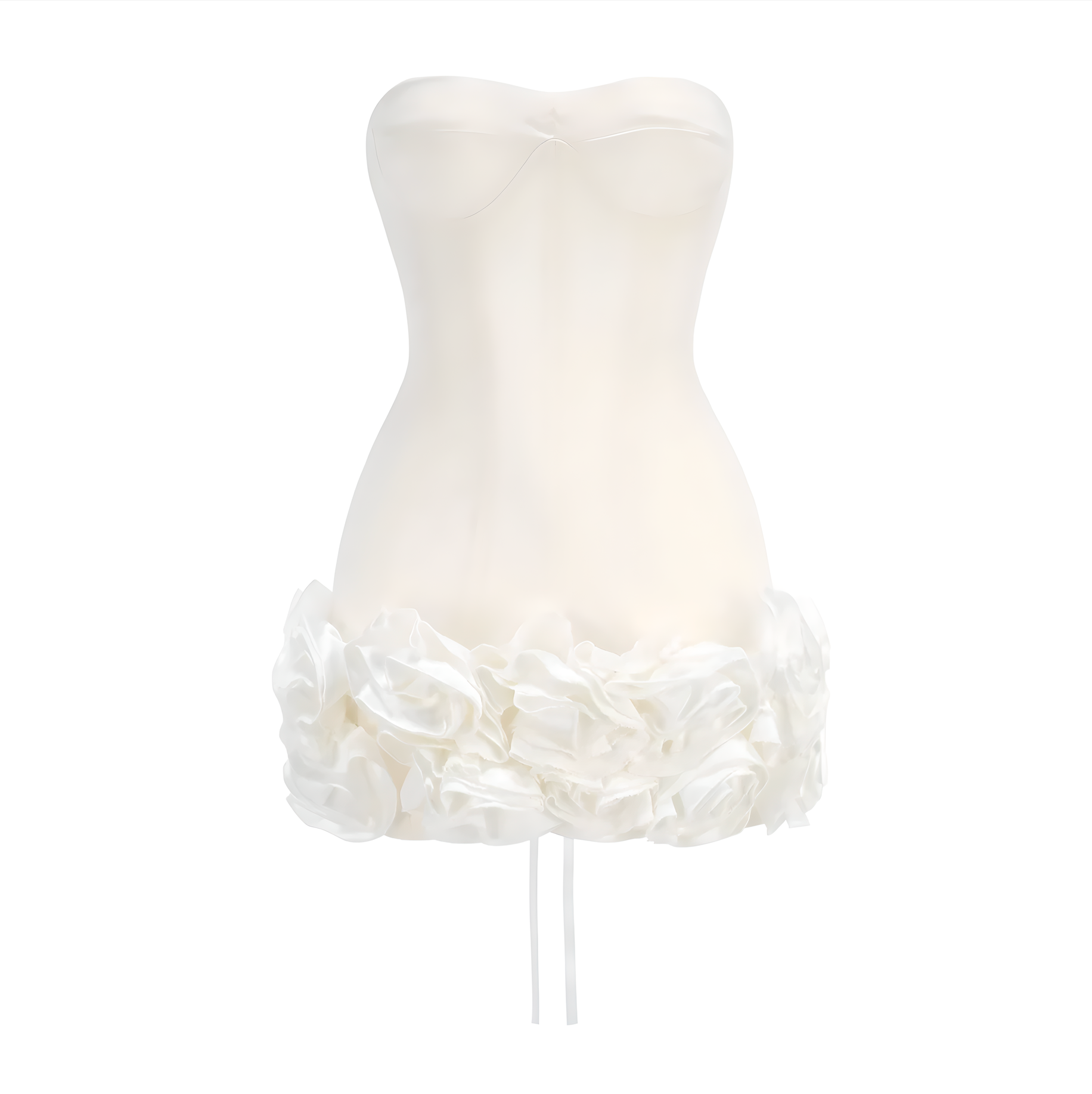 White Rosa Dress
