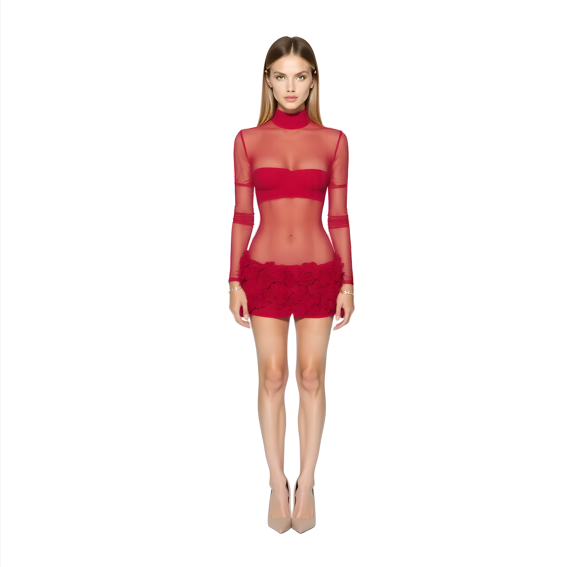 Velluto Rosa Dress