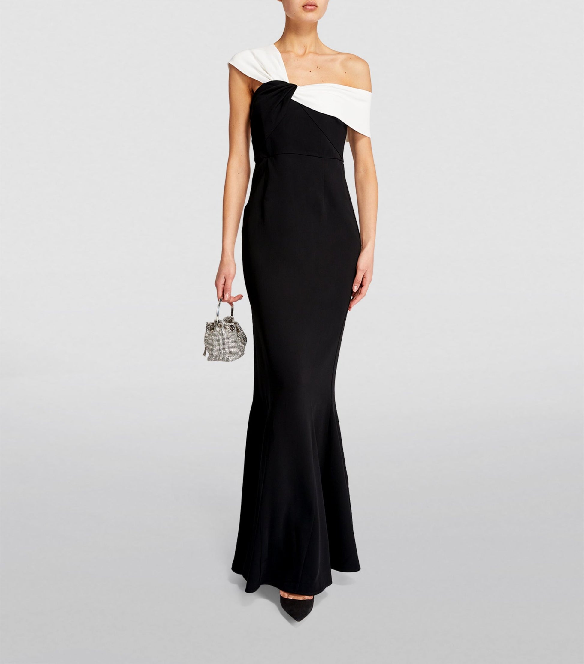 Asymmetric Cady Maxi Dress