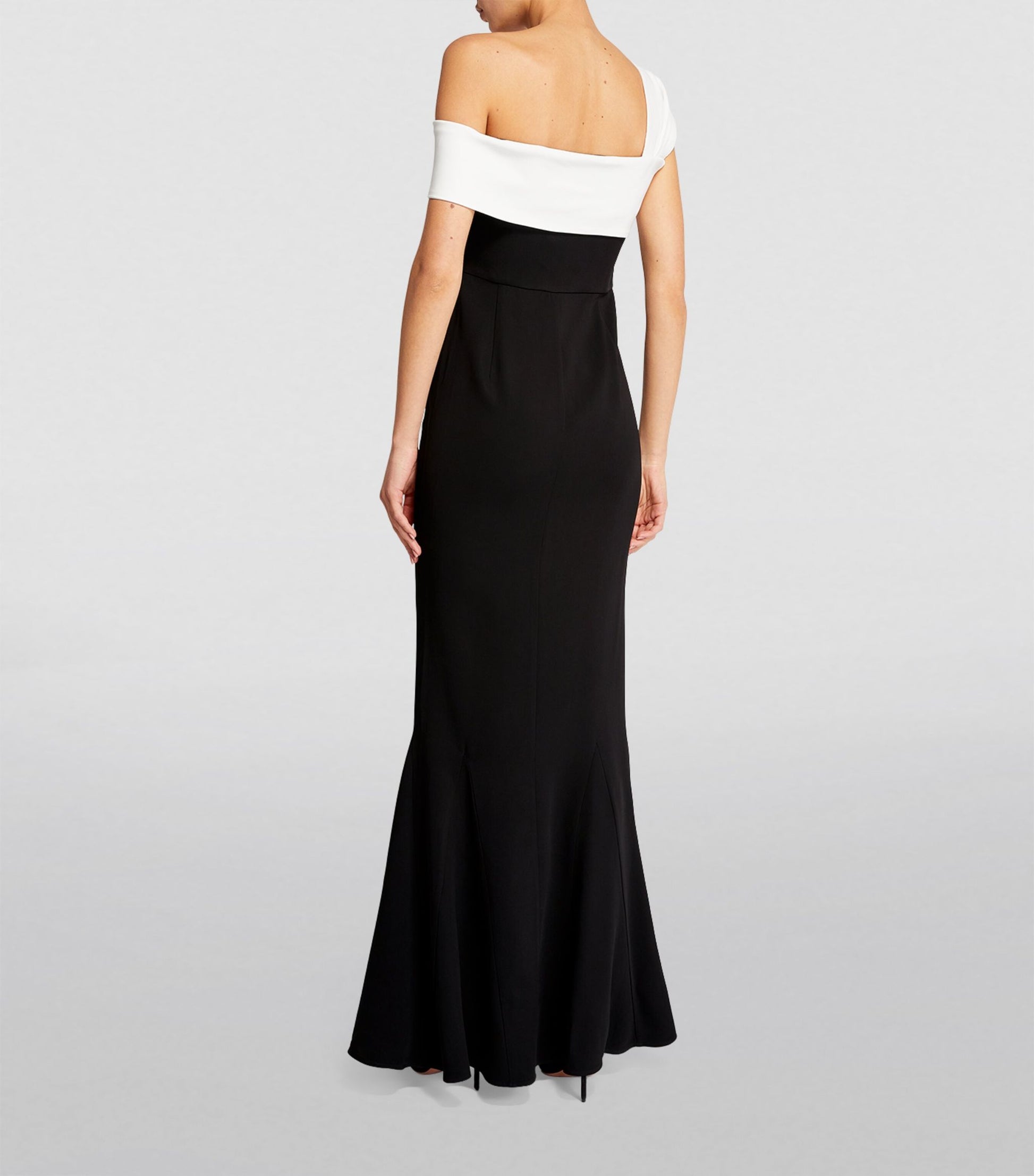 Asymmetric Cady Maxi Dress