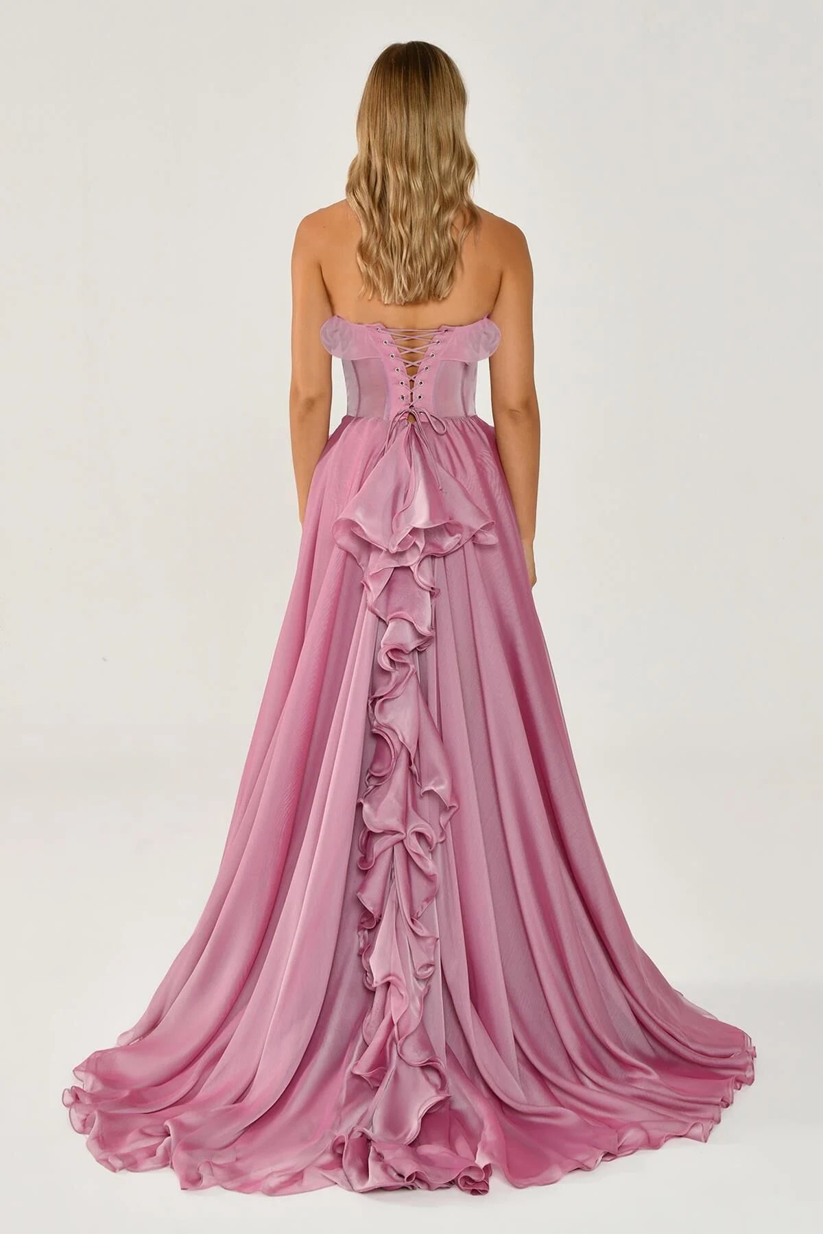 LANA FLORAL CORSET GOWN